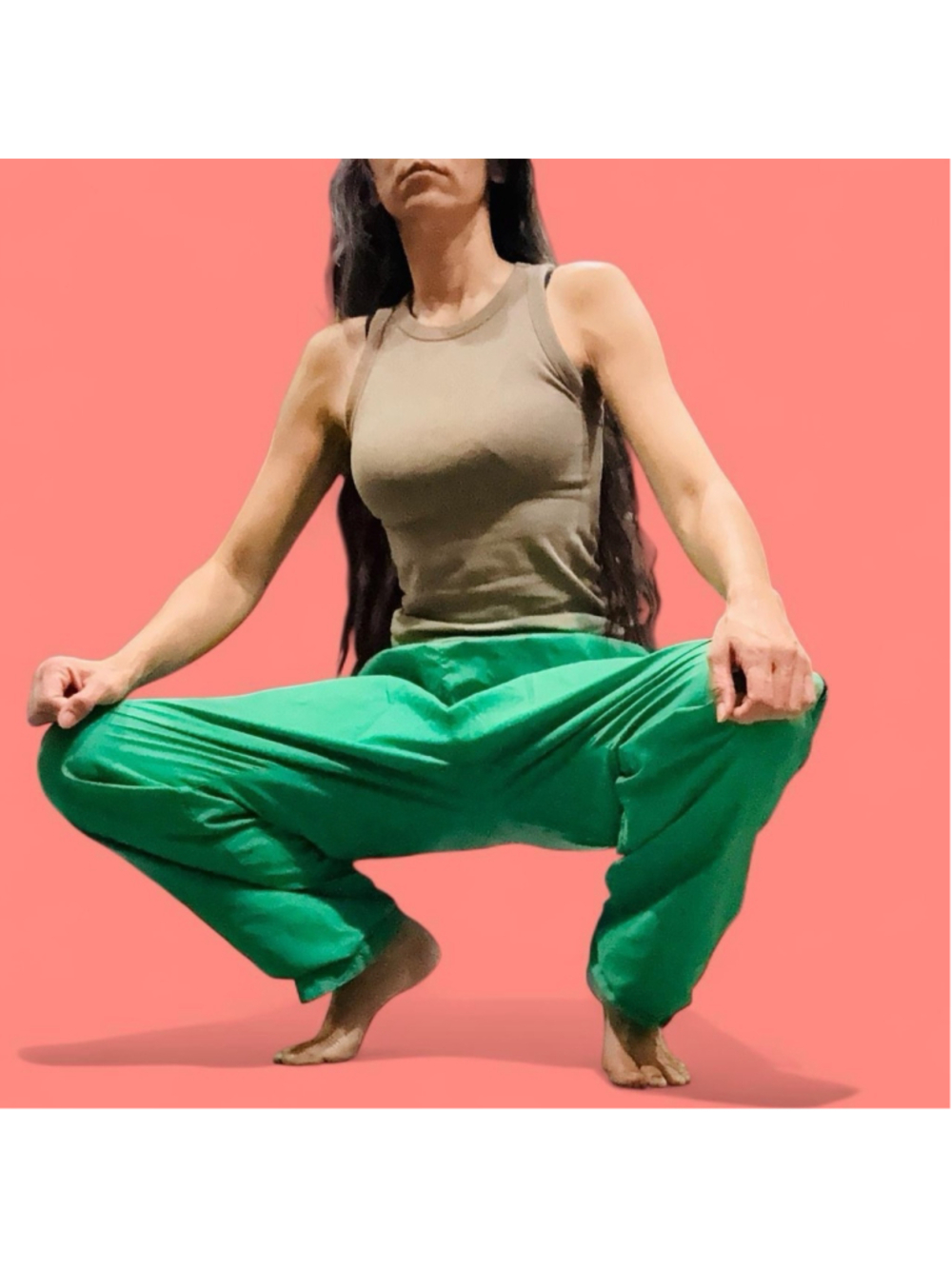 VTG 90s Niska Green Tearaway Track Pants USA Made Nylon Side Zip Windbreaker M